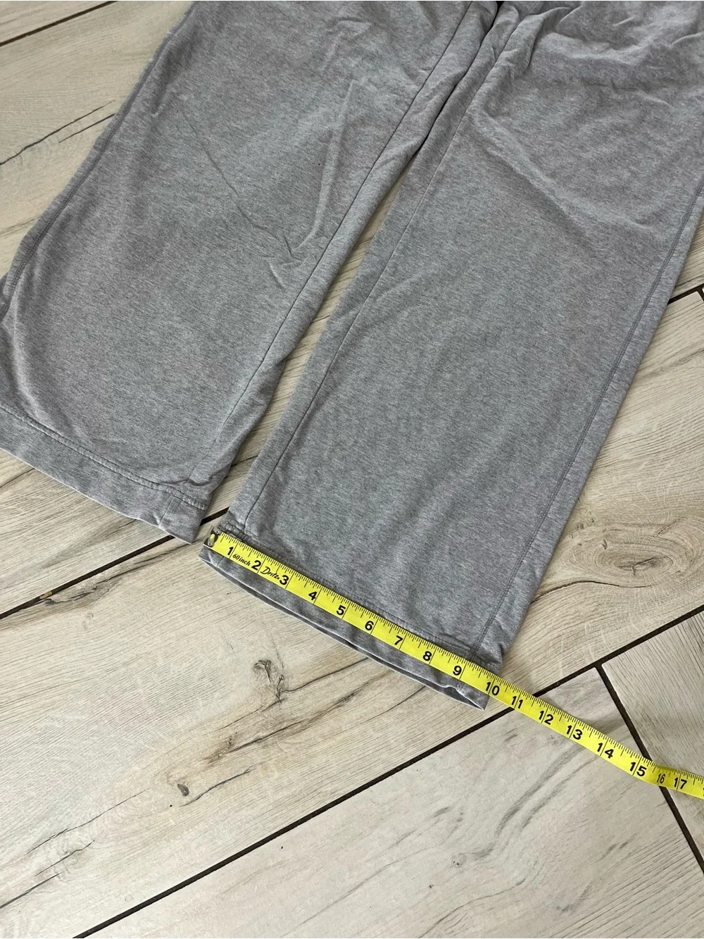 Nike Athletic Department Y2K Fold-Over Baggy Gray Sweat Pants